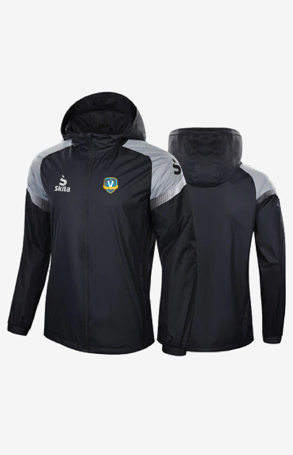 Coupe-vent Alvor noir (FC Vaujours)